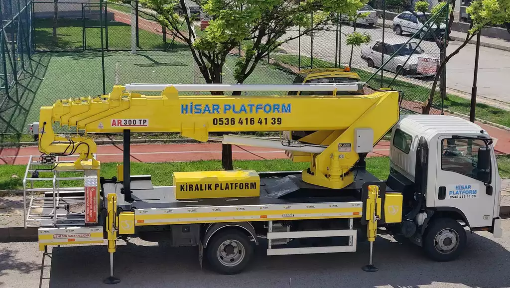 ankara kiralık sepetli platform